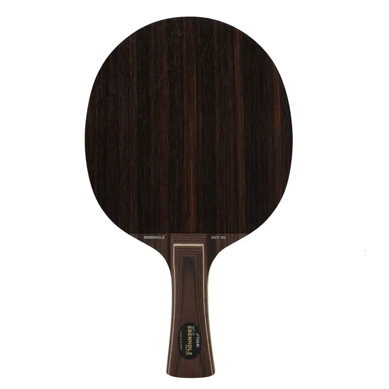 Tabel tennis Raquets Echte stiga Ebenholz NCT 5 7 Tafel tennisracket Offensief Raquete de ping ping pong tafel tennisblad met tas 230811