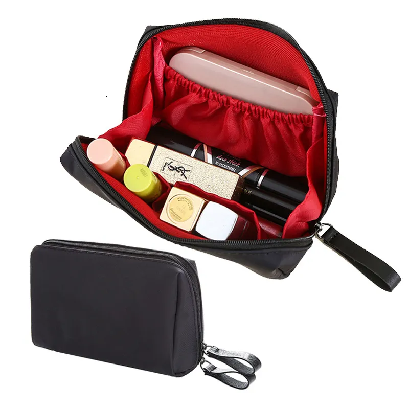 Cosmetic Bags Cases Arrival Bag Simple Solid Color for Women Makeup Pouch Toiletry Waterproof Make Up Purses Case 230810