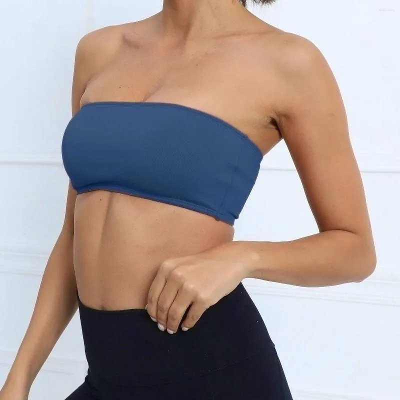Womens Yoga Push Up Strapless Sports Bra Sexy Fitness Top For Gym And  Workouts From Shamomg, $12.24