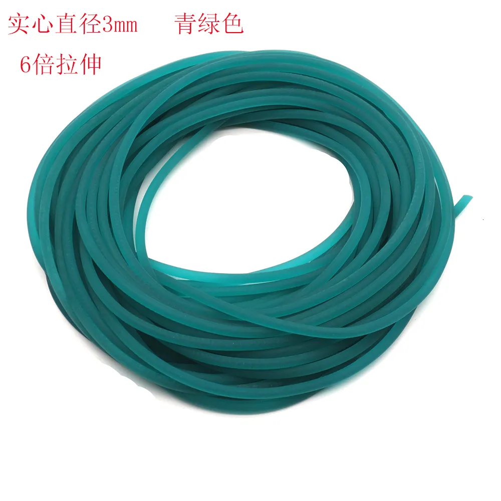 Monofilament Line 10M Rubber rope Diameter m solid elastic fishing accessories good quality rubber line for gear 230811