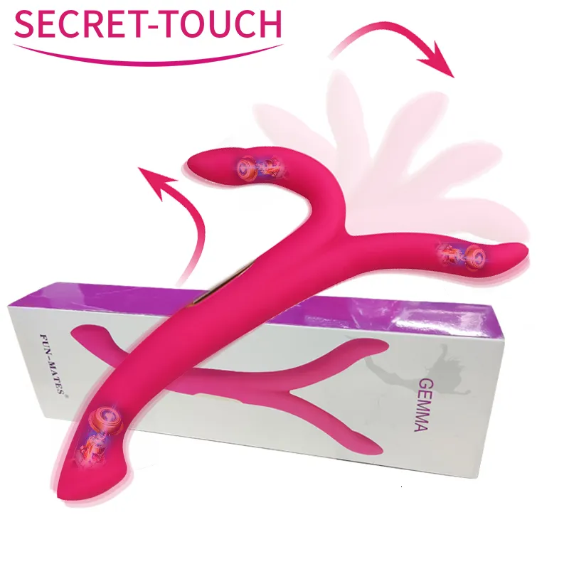 Y-Shaped clip chest Vibraotr with Female Stimulator -... Y-Shaped clip chest Vibraotr with Female Stimulator -...
