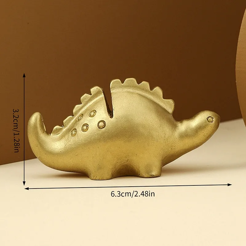 Tabell Place Card Holders Desktop Note Holder Harts Dinosaur Seat Holder for Wedding Party