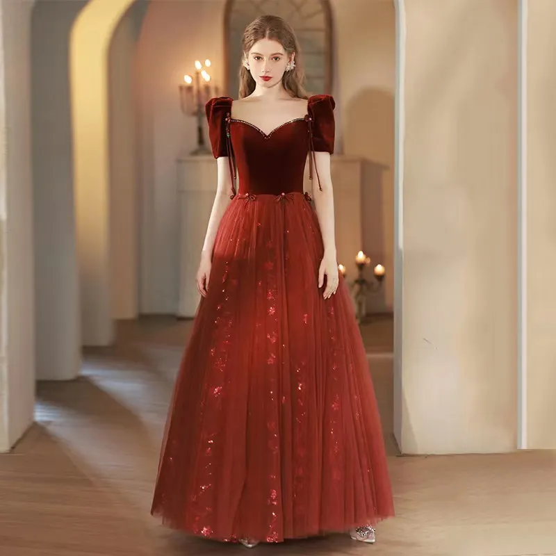 Red Veet Mother Of Bride Dresses Plus Size Custom Made Princess Mermaid Sweetheart Neckline Wedding Guest Party Gowns Groom Prom Evening Dress 403