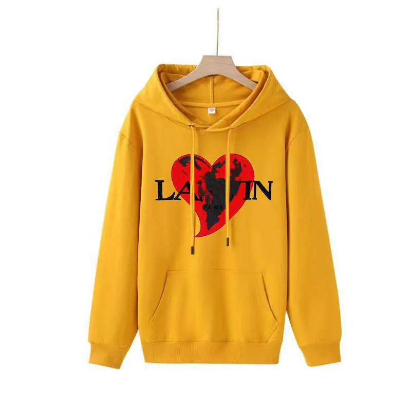 パーカー・フーディ LANVIN Men Sweater RMHO0009J199A23 801 YELLOW DHgate.com:Lanvins Hoodies Designer Hoodie Luxury Sweater