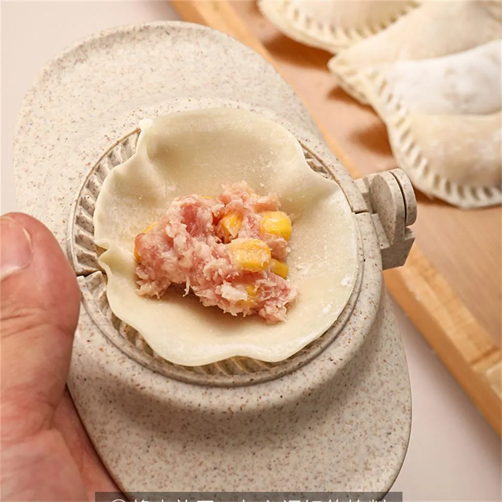 Домашние ручные пельмени зажим Diy Dumpling плесени, производитель пельмени Jiaozi обертка, зажигание пресса, нажатые инструменты Рука