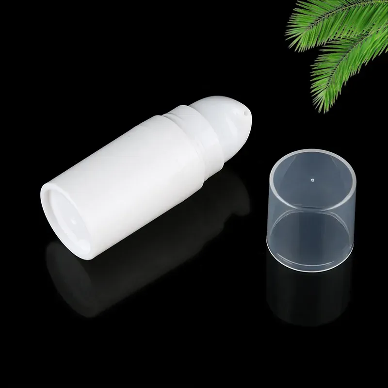 5ml 10ml 15ml White Airless Bottle Lotion Pump Mini Sample and Test Bottles Vacuum Container Cosmetic Packaging