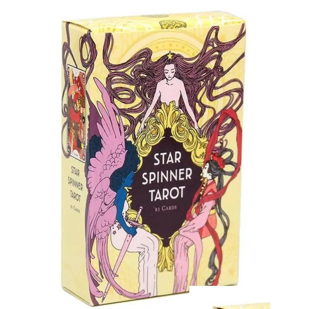 Gry karciane 462 Style Tarot Liner Dreams Toy Diviniation Star Spinner Muse Hoodoo Octarot Del Fuego Card