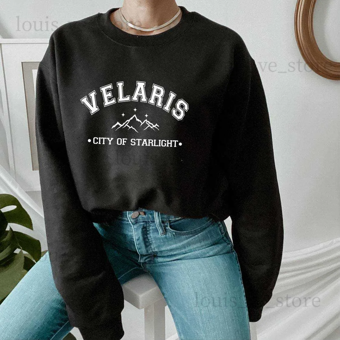 Women Velaris The City of Starlight Sweatshirt Sarah J Maas ACOTAR SJM Bookish Hoodie Throne of Glass Feyre Rhysand Sweatshirts T230811