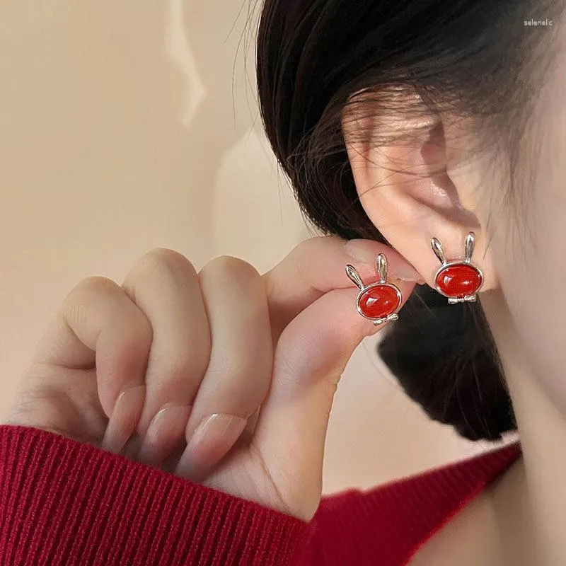 Boucles d'oreilles chinoises Retro Style Ian Jade pour les femmes