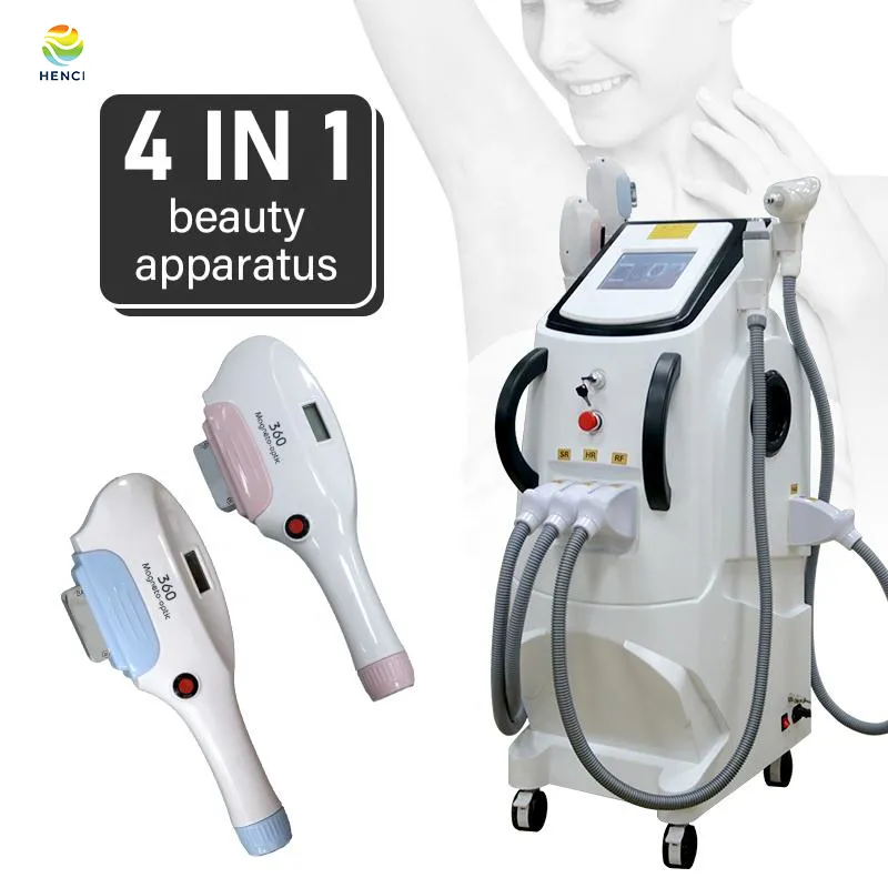 Q Switch nd yag laser picosecond متعدد الوظائف 4 في 1 RF IPL OPT HAIR REMOVAL