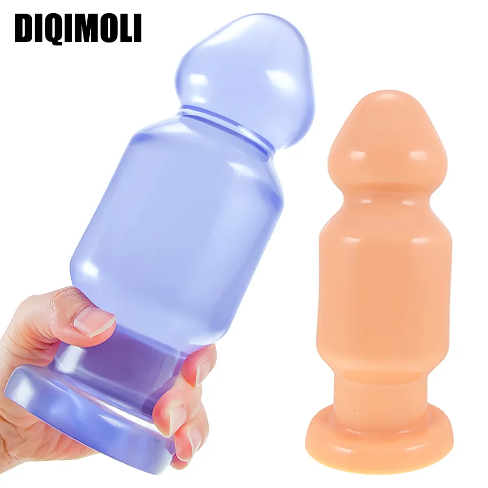 Anal Toys Sex Products Huge Anal Plug Dildo Stimulate Anus Butt Plug Masturbator Soft Anal Dilator Sex_voghion.com