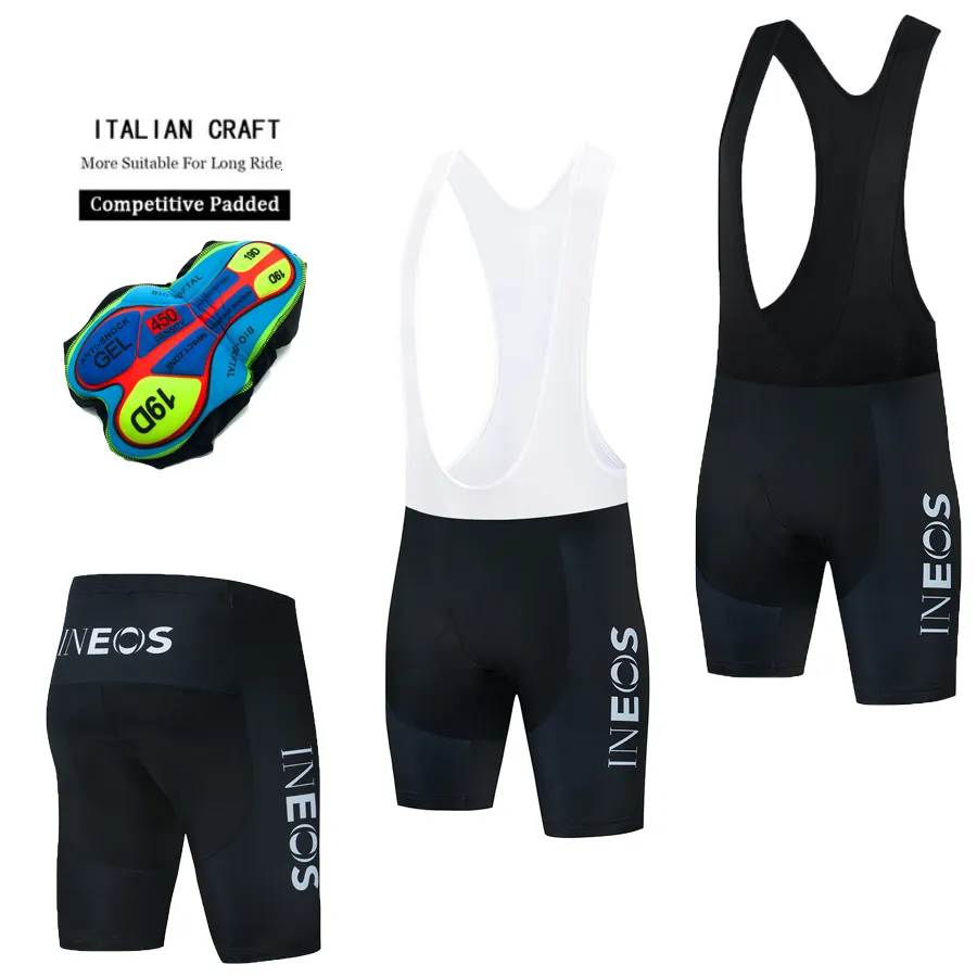 Cycling Bib Shorts inoes est Cycling shorts hommes Bib Bib Bib 19d Gel Sponge PAD TOCHPORD CYCLING SOUS-PANT