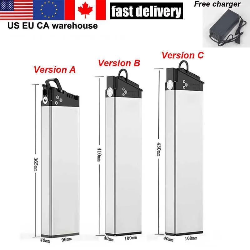 48V 10.4AH Litiumjonbatteri för fällbara elektriska cykelbatterier 48Volt 12.8AH 14AH Li-ion ersättning Samebike LO26 Batteri