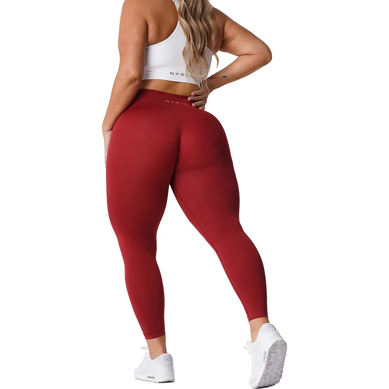 NVGTN Solid Seamless Leggings for Women - Soft Workout Tights for