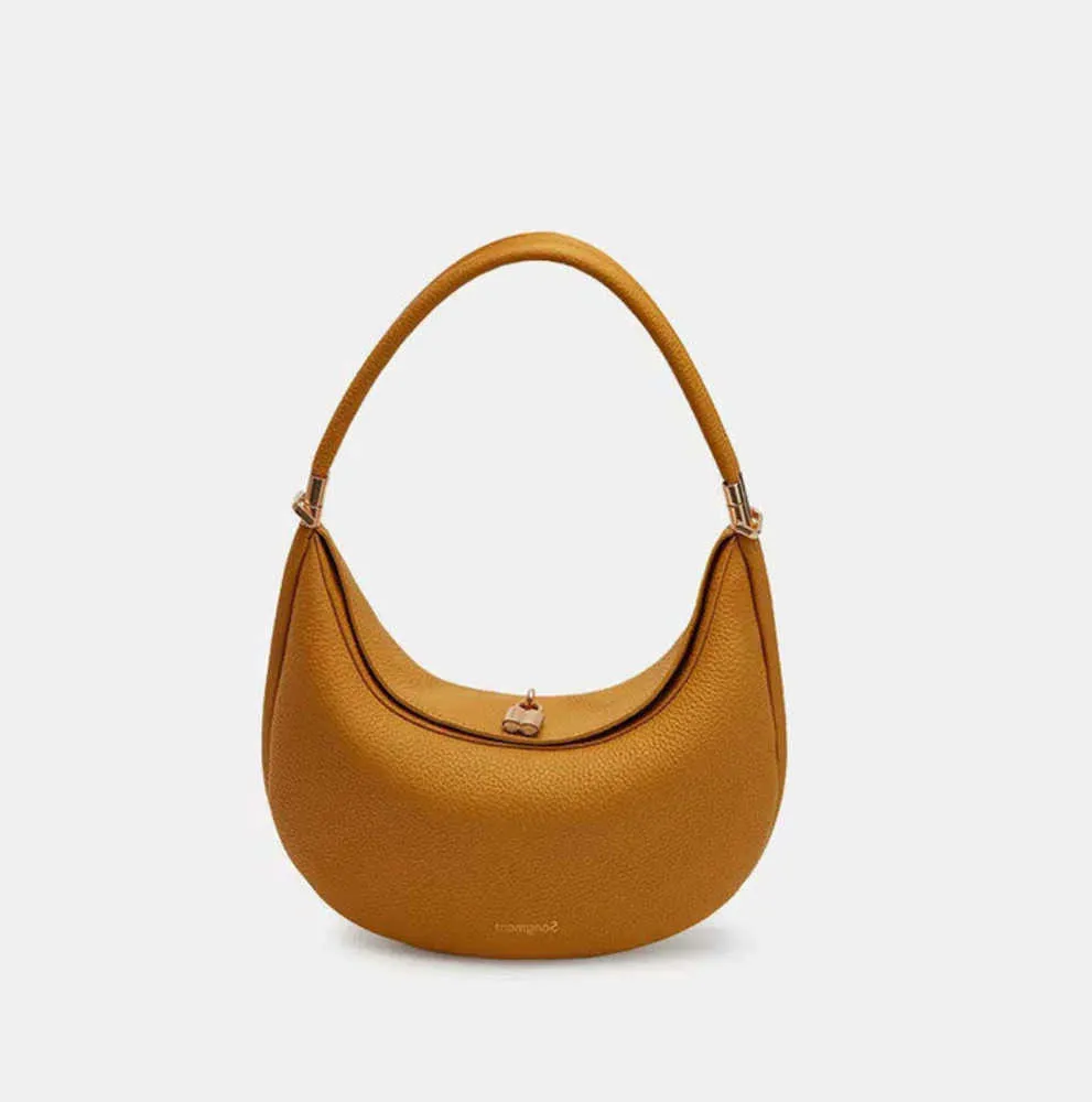 Songmont Luna Bag Luxury Designer подмышка Hobo Hobo Plound Laff Moen кожаное сцепление сумочка сумочка мешка с поперечим