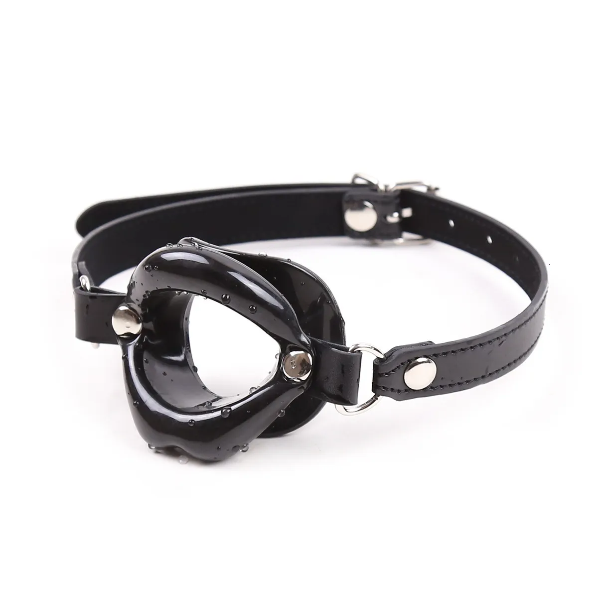 Balle De Gag (baillon) En Silicone Avec Collier - Pour Jeux BDSM/soumission - Neuf