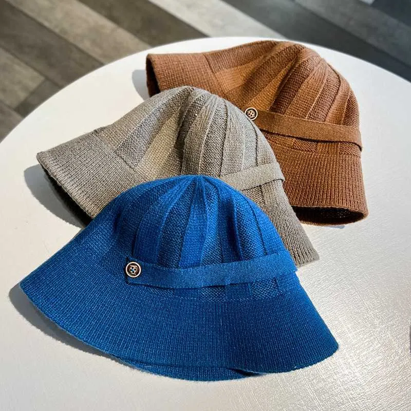 帽子 noroll knit bucket hat blue 帽子 noroll knit bucket hat blue