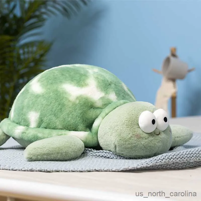 Animali di peluche imbottiti super morbidi 55/70 cm bambole per animali Tartaruga giocattolo peluche regali di compleanno di tartaruga da mare per bambini R230811