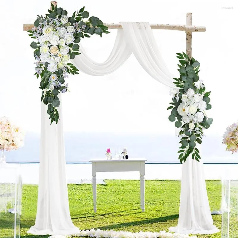 Decorative Flowers Yan Artificial Arch Swag For Boho Wedding Baby Shower Ceremony Flower Garlands Arrangement Reception Backdrop Decor