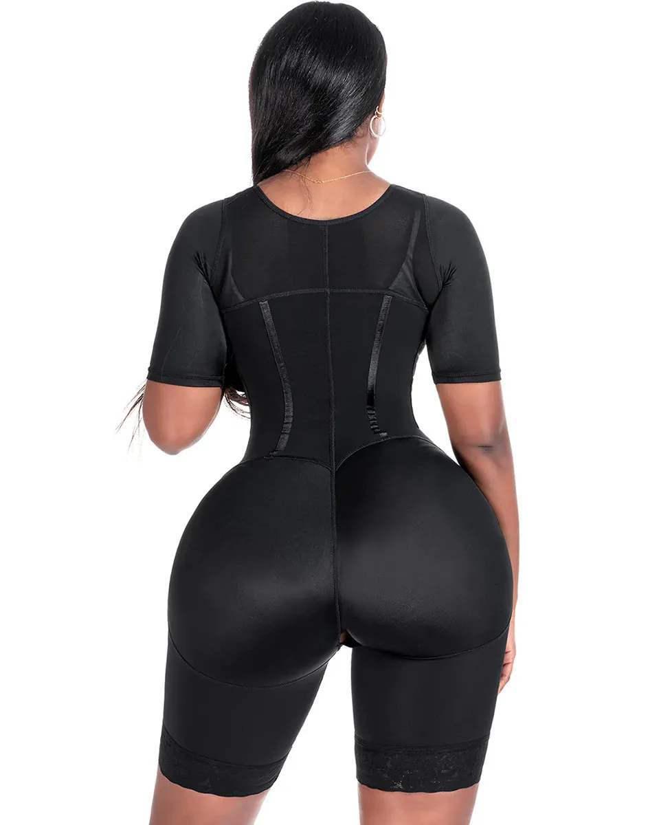 Women's Corset Bodyshaper High Compression Garment Abdomen Control Double  Bodysuit Waist Trainer Open Bust Shapewear Fajas