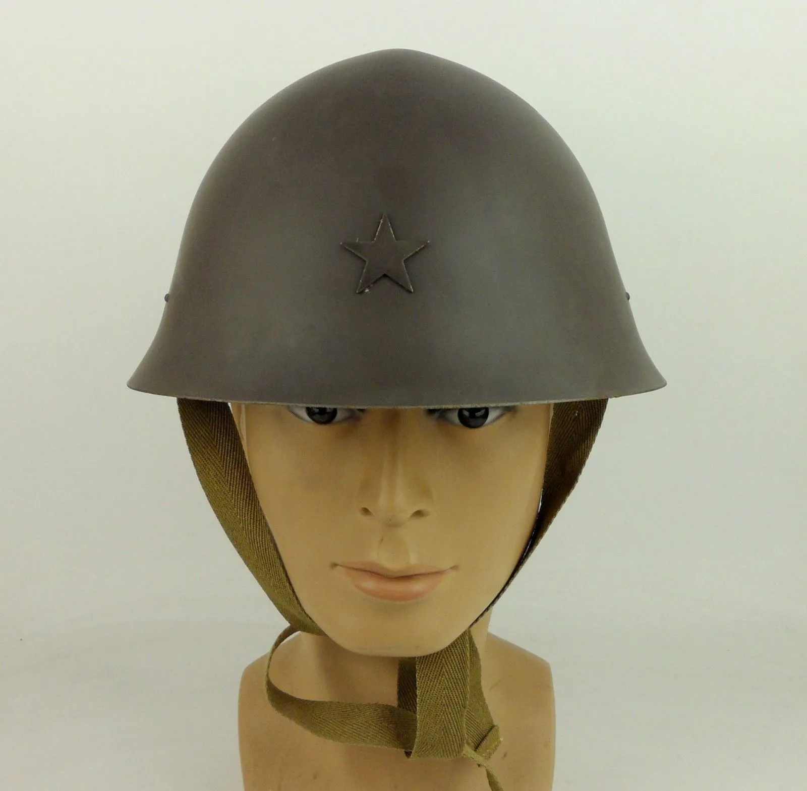 Collectable WWII WW2 Japanese ARMY Type 90 Steel Helmet Field MILITARY COLLECTION WAR REENACTMENTS 230811