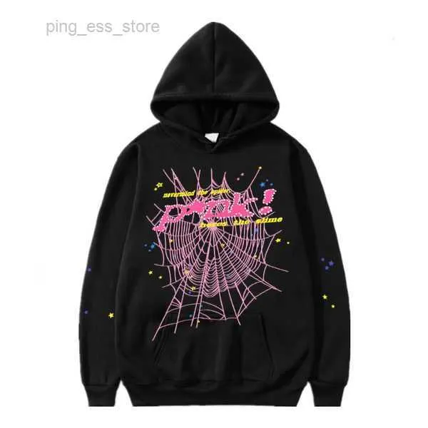 Spider Hoodie Pink Young Thug Sp5der Tracksuit 555555 Men Women Web ...