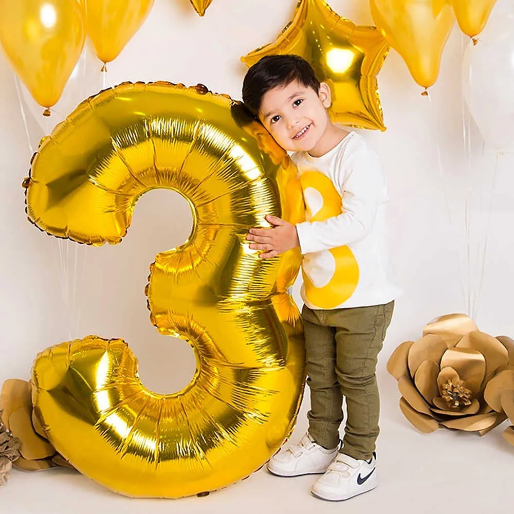 Globos con el número 5 arcoíris para decoraciones de cumpleaños de 5 años,  40 pulgadas, globos de neón grandes para fiesta de cumpleaños de 5 años