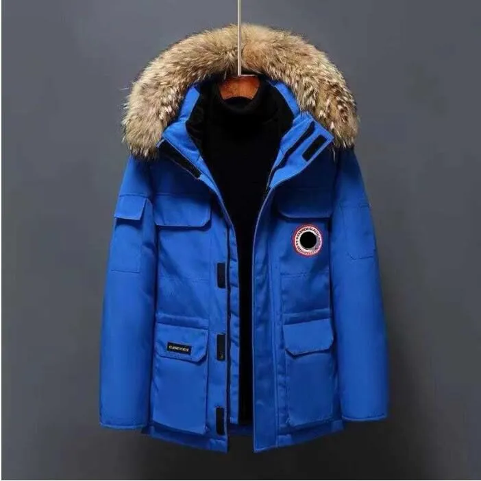 Winter Coat Thick Warm Mens Down Parkas Jackets Work Clothes Jacket ...