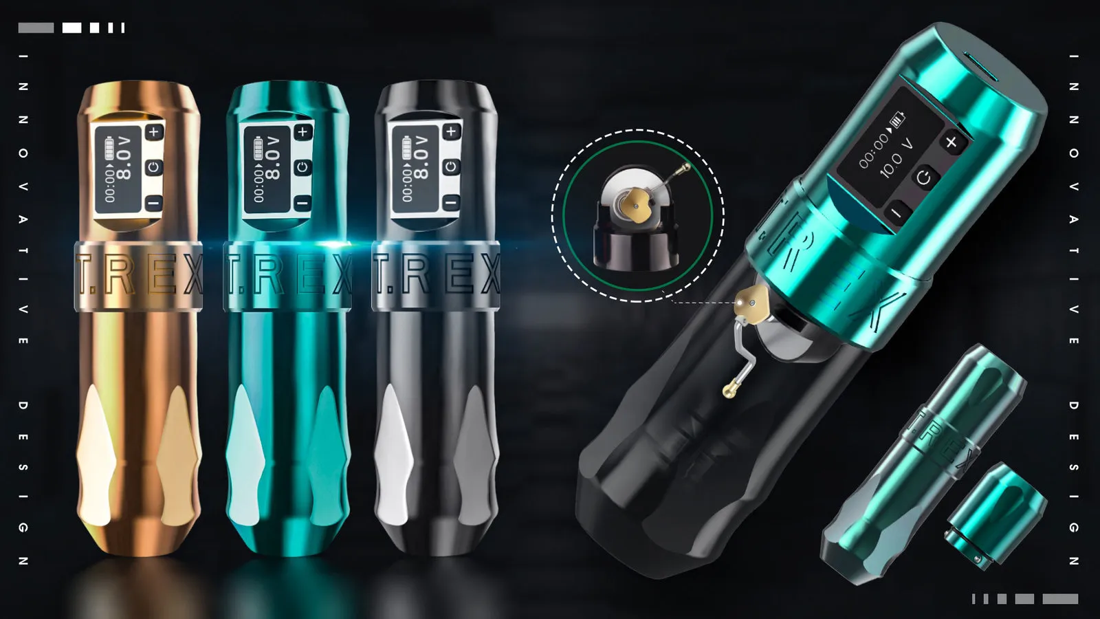 T-Rex NINJA RS Portable Wireless machine a tattoo Pen