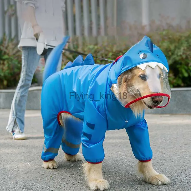 Large dog hotsell raincoat with hood