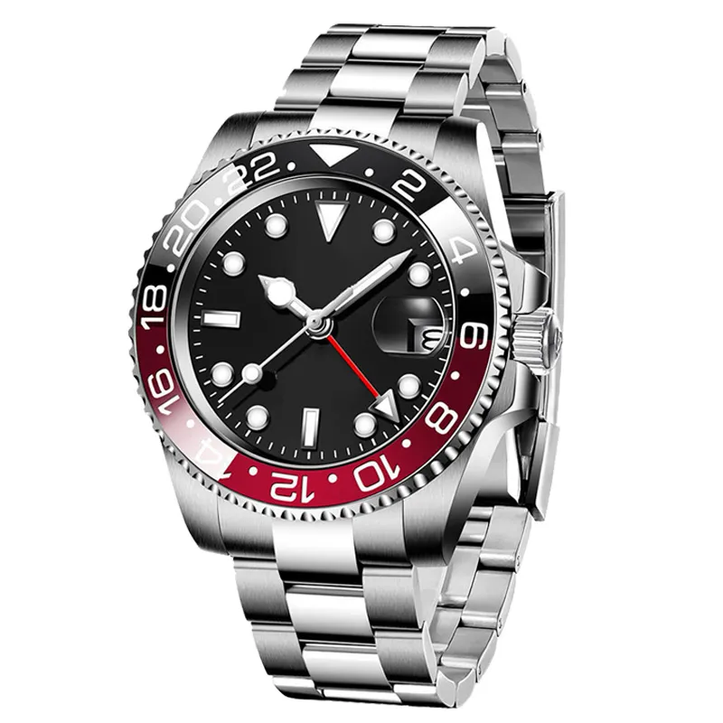Nowe zegarki męskie i damskie zegarek mechaniczny w pełni automatyczny zegarek zegarowy opaska ze stali nierdzewie