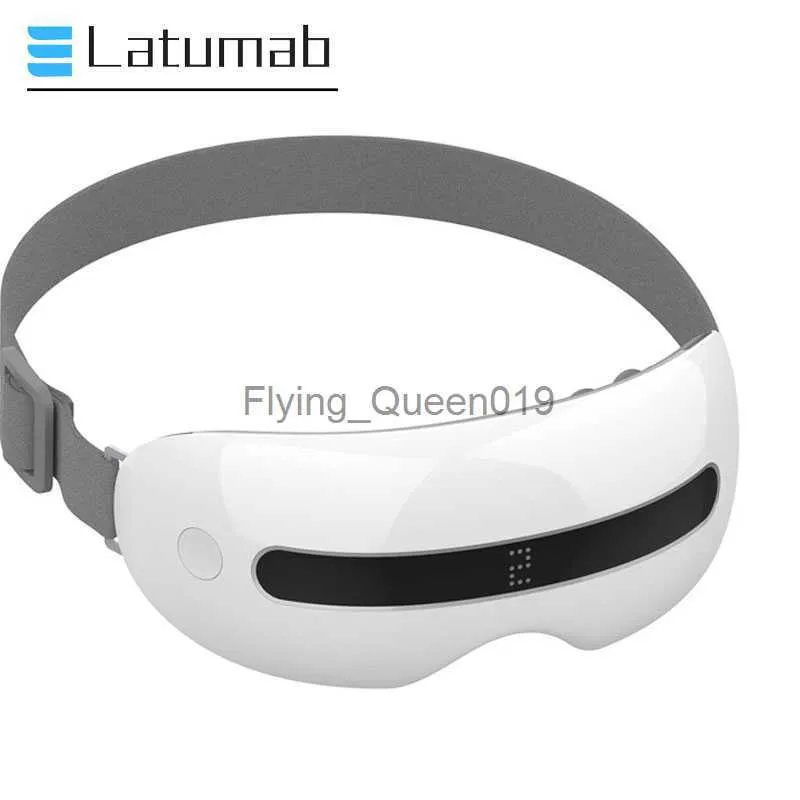 Latumab Smart Vibration Eye Massager Eye Care Instrumen Riscaldamento Musica Bluetooth Eye Eye Eye Eleliers Dark Circles HKD230812