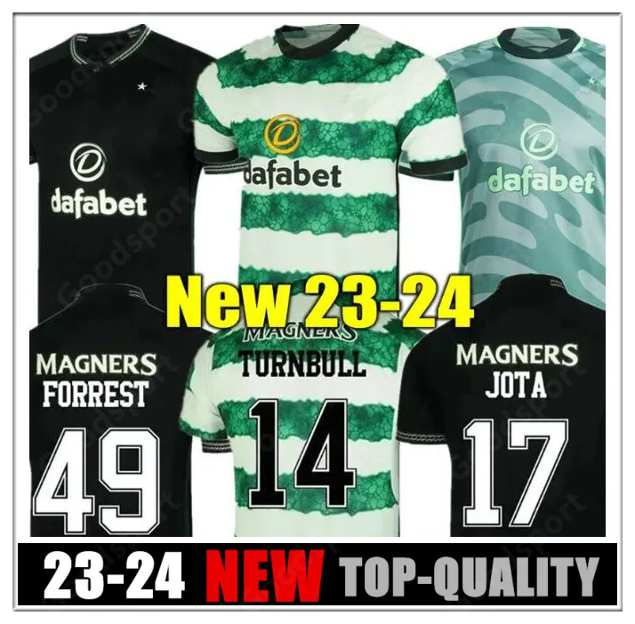 Kyogo 23 24Celtics Soccer Jerseys Home Away edouard 2023 2024 Elyounousi Turnbull Ajeti Christie Jota Griffiths Forrest Kids Kit Uniforms Fotbollströja