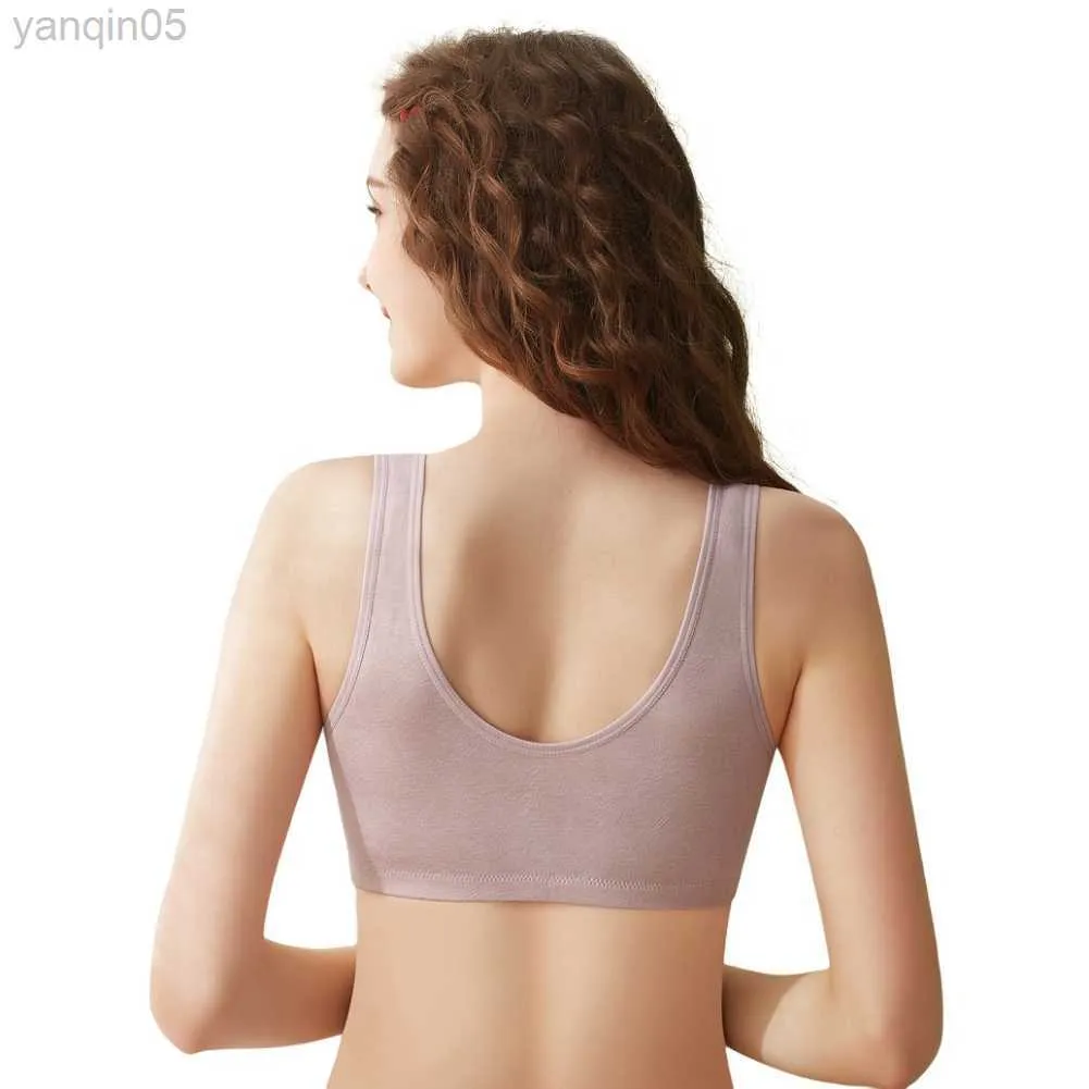 Jlong Cotton Net Maternity Nursing Bra Wire Free Front Button Open For  Breastfeeding And Pregnant Women Mummy Intimates Clothing HKD230812 From  Yanqin05, $9.13