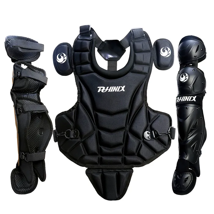 Youth Baseball Catcher's Gear Set: 14 inch Chest & Leg Protectors ...