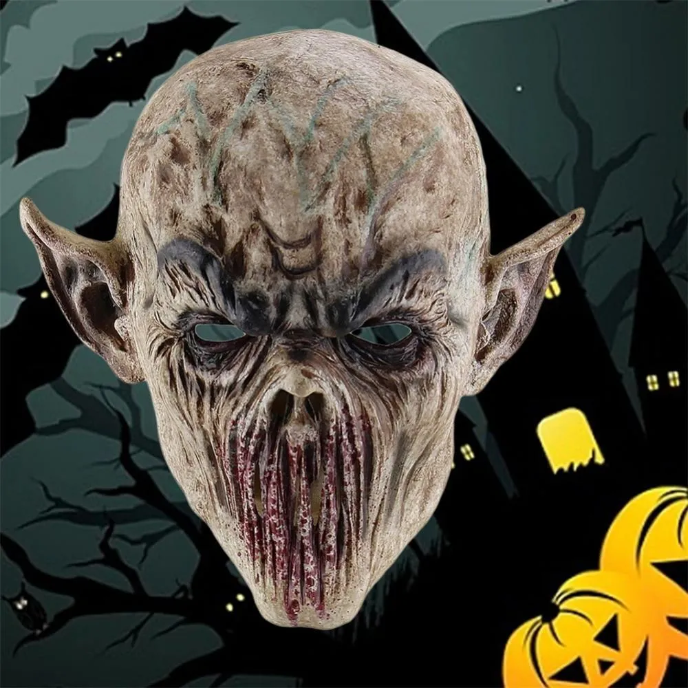 Horror Hophen Scary Halloween Mask Latex Gifts For Halloween, Easter ...