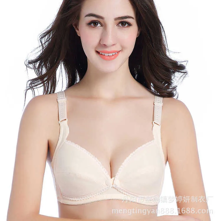 100% Cotton Maternity Nursing Bra With Front Toggle Button Css For