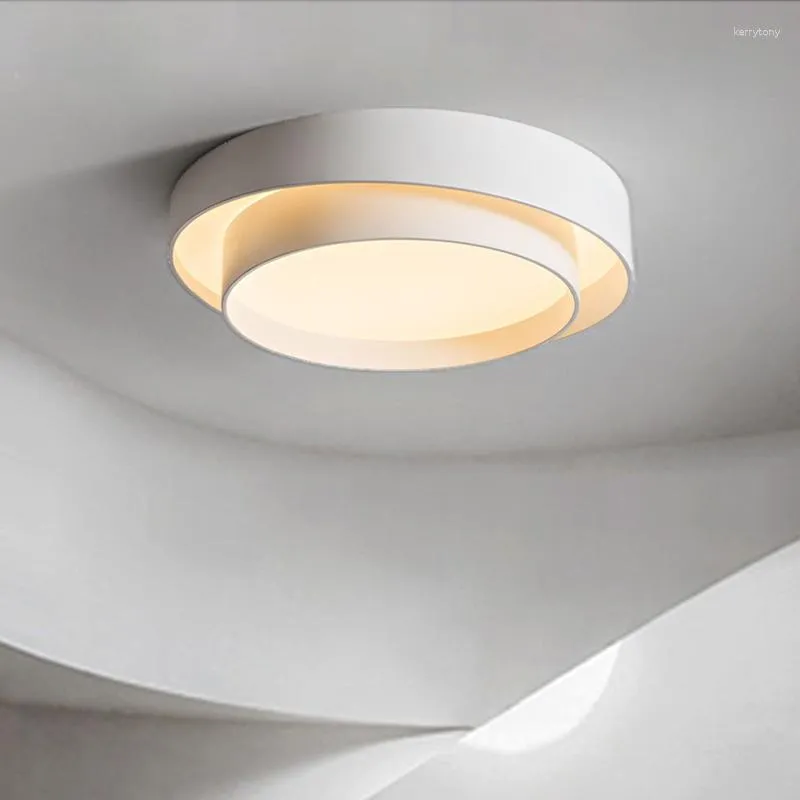 Lustres art art led lustre pendant lampe de chambre lumineuse décor nordique maître moderne minimaliste d'étude ronde plafond plafond