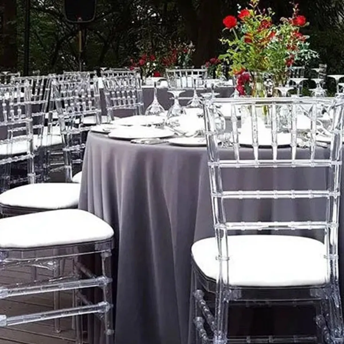 Crystal Resin Tiffany Chiavari Chair Perfect For Weddings And