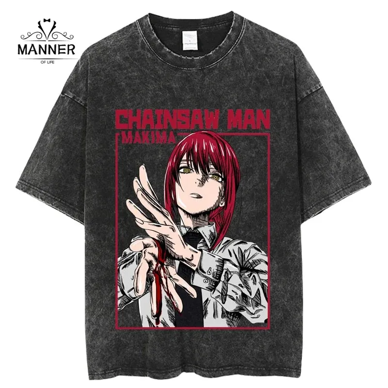 Amazon.com: Chainsaw Man Mens Streetwear Zip Up Hoodie Saint