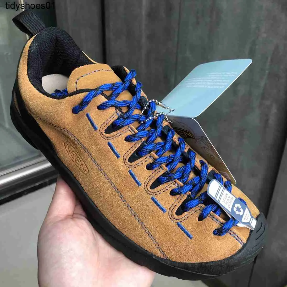 シューズ・サンダルその他 KEEN KEEN X MMLG Jasper Unisex Sneaker BLUE FOG KNSO4F231G1 Women's Jasper Sneaker x MMLG | Alloy/Black | KEEN Footwear