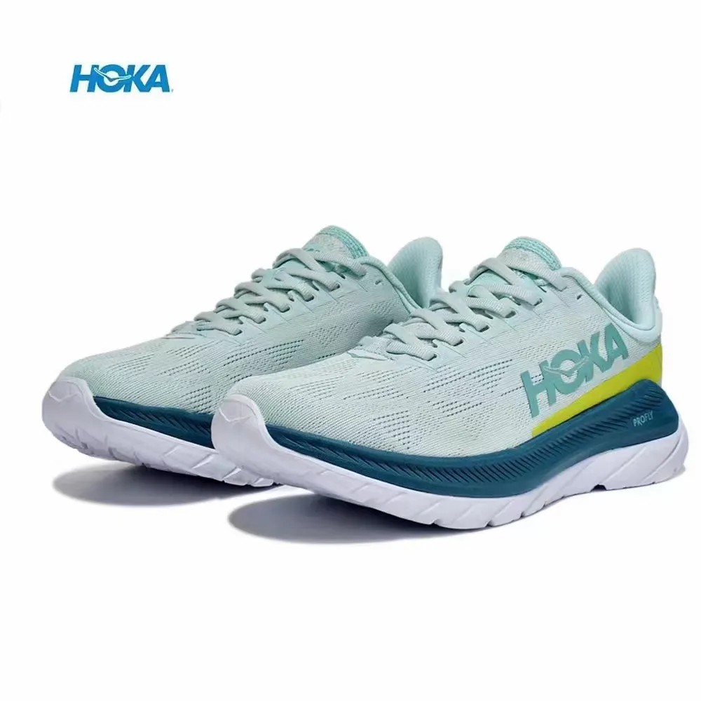 Hoka Hokas Clifton Running Shoes Lätt dämpande långdistansväg Runnerskor Män Kvinnor Sneakers Drop Accepterad livsstil