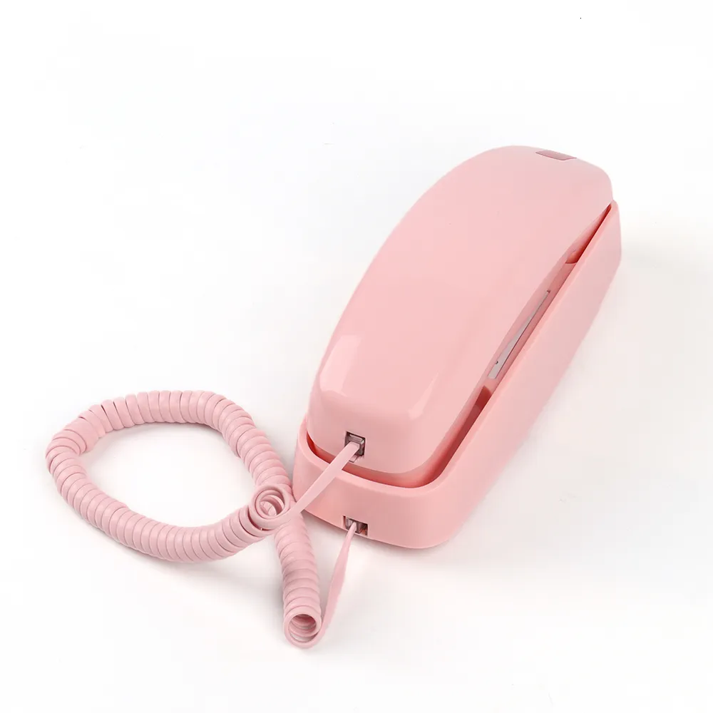 Telephones Telephone Landline Phones TelPal Corded Home Phone Trimline House Phone for Landline Wall Mount Big Button el Wall Phone 230812