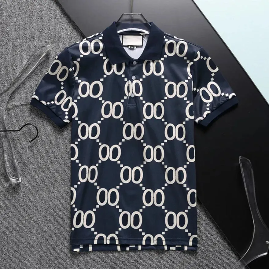 2021SS 100 % Baumwolle Herren Poloshirt 10 Solid Polo Precision Stickerei TB Buchstaben Shirt Streifen Größen M-XXXL