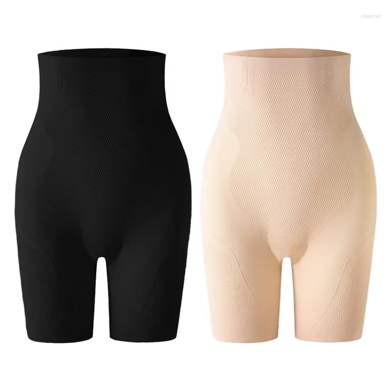 Kadın şekillendiricileri Kadın Yüksek Bel Karın Kontrol Pantolonları Shapewear 5D Sıvı Boksör Şort Postpartum Göbek Zayıflama Külot Vücut Şey