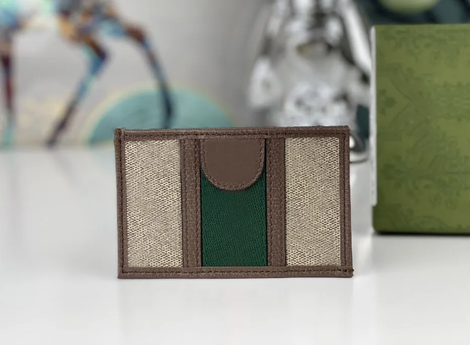 Designer Ophidia titulares de cartões de luxo masculino wallet wallet moda marmont bolsa curta letra de alta qualidade Mark mini cartas de cartas sacolas 617b