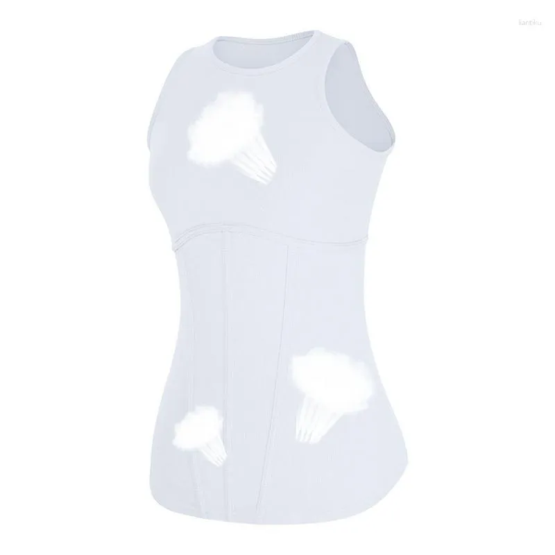 Gilet de fitness de tenue de yoga pour les femmes sportiels tabrets féminins top élégant design de conception d'entraînement et d'exercice