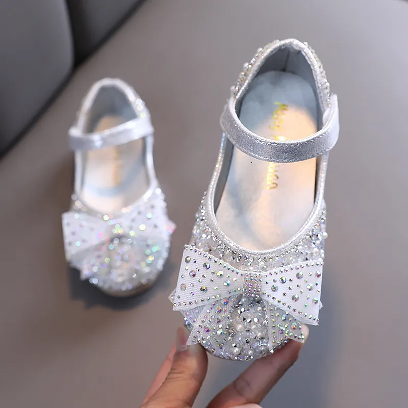 Princess Bow Toddler Sneakers For Girls Perfect For Parties