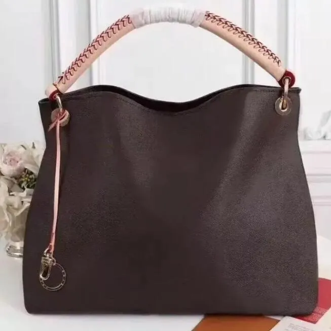 Wysokiej jakości luksusowe artystyczne torebki torebka moda Lady Crossbody łańcuch torebki Kobiety Messenger moda torby na ramię Projektanci torba artystyczna z koszem na śmieci AA