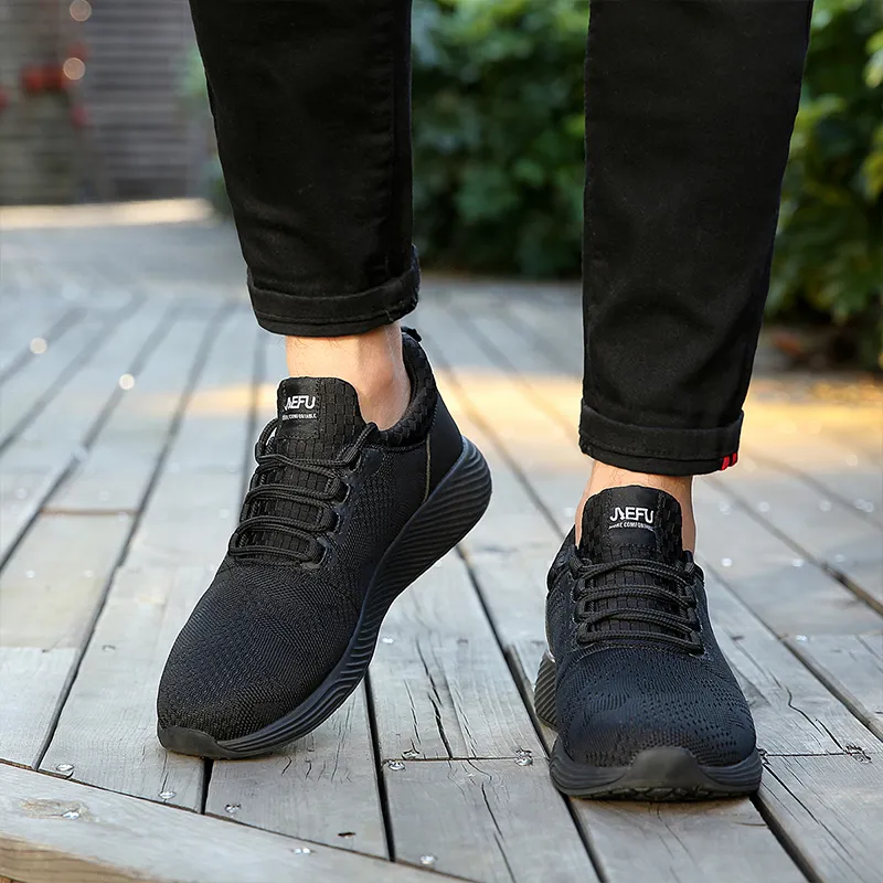 Mens lightweight sales safety trainers